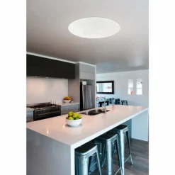 Luminaires Eglo Plafonnier Eglo GIRON LED Blanc, 1 lumière, Télécommandes* Éclairage Led