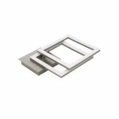 Luminaires Eglo Plafonnier Eglo Huera LED Nickel mat, 1 lumière* Éclairage Led