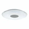 Luminaires Eglo Plafonnier Eglo LANCIANO-Z LED Transparent, Blanc, 4 lumières, Changeur de couleurs