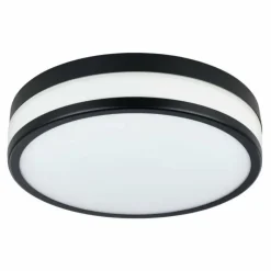 Luminaires Eglo Plafonnier Eglo LED PALERMO Noir, 3 lumières