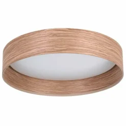 Style Boho-Chic-Luminaires Eglo Plafonnier Eglo LUPPINERIA LED Sable, Blanc, 1 lumière