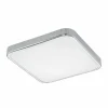 Luminaires Eglo Plafonnier Eglo MANILVA 1 LED Chrome, 1 lumière* Éclairage Led
