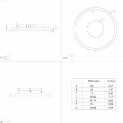Luminaires Eglo Plafonnier Eglo MARMORATA LED Noir, Blanc, 2 lumières* Éclairage Led