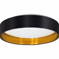 Lampes En Tissu-Luminaires Eglo Plafonnier Eglo MASERLO LED Blanc, 1 lumière