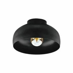 Luminaires Eglo Plafonnier Eglo MOGANO Noir, 1 lumière* Plafonniers