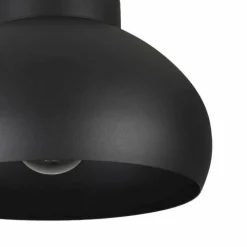 Luminaires Eglo Plafonnier Eglo MOGANO Noir, 1 lumière* Plafonniers