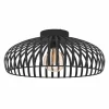 Luminaires Eglo Plafonnier Eglo MOGANO Noir, 1 lumière* Plafonniers