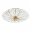 Lampes Dorées-Luminaires Eglo Plafonnier Eglo NIEVES LED Blanc, 7 lumières
