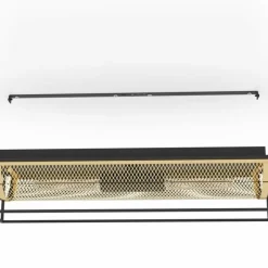 Luminaires Eglo Plafonnier Eglo NOHALES Noir, 2 lumières* Plafonniers