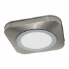 Luminaires Eglo Plafonnier Eglo OLMOS LED Chrome, Nickel mat, 1 lumière* Éclairage Led
