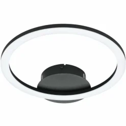 Luminaires Eglo Plafonnier Eglo PARRAPOS-Z LED Noir, 1 lumière
