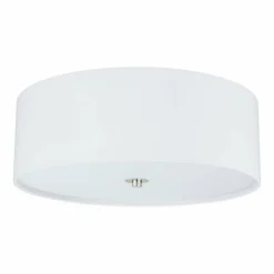 Luminaires Eglo Plafonnier Eglo PASTERI Nickel mat, 3 lumières