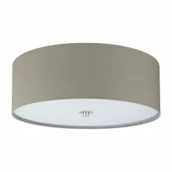 Luminaires Eglo Plafonnier Eglo PASTERI Nickel mat, 3 lumières
