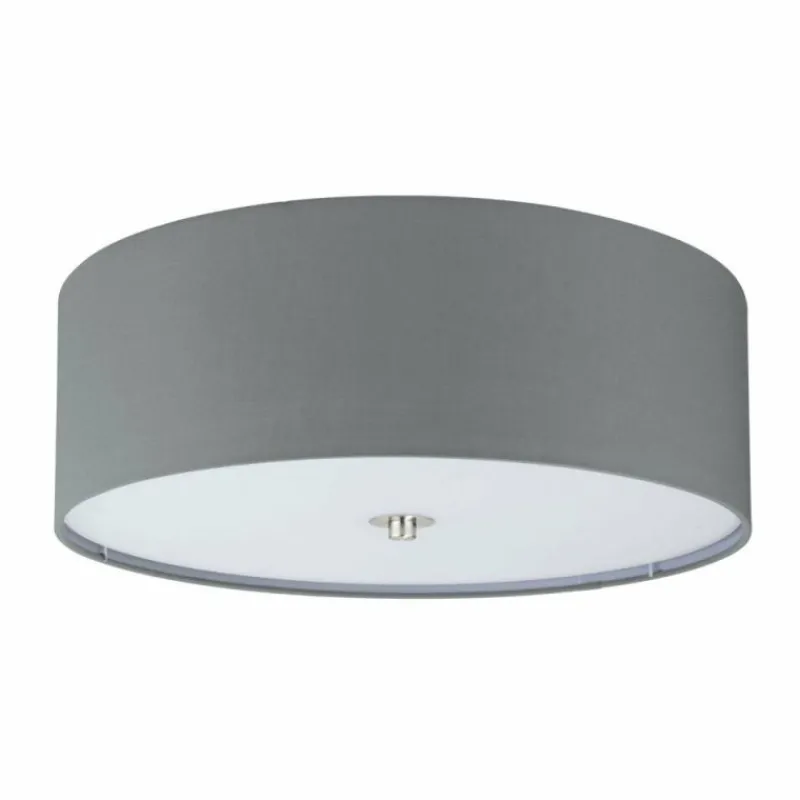 Luminaires Eglo Plafonnier Eglo PASTERI Nickel mat, 3 lumières