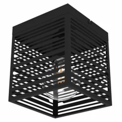 Luminaires Eglo Plafonnier Eglo PIEDRITAS Noir, 1 lumière* Plafonniers