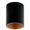 Luminaires Eglo Plafonnier Eglo POLASSO LED Cuivre, Noir, 1 lumière* Éclairage Led