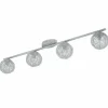 Luminaires Rustiques-Luminaires Eglo Plafonnier Eglo PRODO Chrome