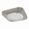 Luminaires Eglo Plafonnier Eglo PUYO LED Nickel mat, 1 lumière* Éclairage Led