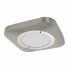 Luminaires Eglo Plafonnier Eglo PUYO LED Chrome, Nickel mat, 1 lumière* Éclairage Led