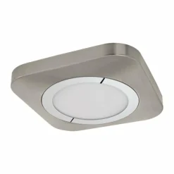 Luminaires Eglo Plafonnier Eglo PUYO LED Chrome, Nickel mat, 1 lumière* Éclairage Led