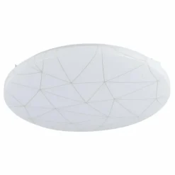 Lampes Dorées-Luminaires Eglo Plafonnier Eglo RENDE LED Blanc, 1 lumière