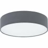 Lampes En Tissu-Luminaires Eglo Plafonnier Eglo REVILLA Blanc, 1 lumière