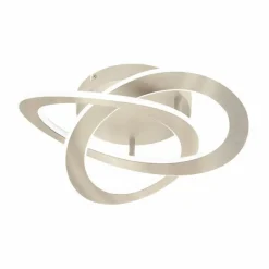 Luminaires Eglo Plafonnier Eglo ROLIMARE LED Nickel mat, 1 lumière* Éclairage Led