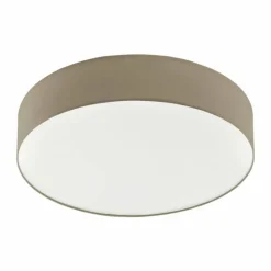 Lampes En Tissu-Luminaires Eglo Plafonnier Eglo ROMAO LED Blanc, 1 lumière, Télécommandes