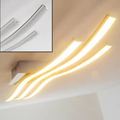hofstein Plafonnier Eglo Roncade LED Chrome, 3 lumières