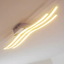 hofstein Plafonnier Eglo Roncade LED Chrome, 3 lumières
