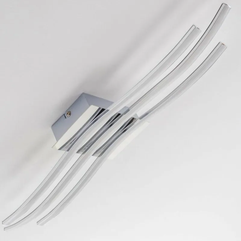 hofstein Plafonnier Eglo Roncade LED Chrome, 3 lumières
