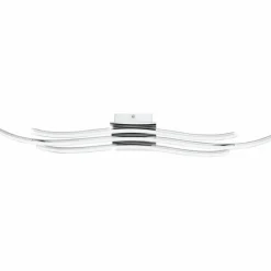 Luminaires Eglo Plafonnier Eglo Roncade LED Chrome, 3 lumières* Éclairage Led