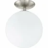 Luminaires Eglo Plafonnier Eglo RONDO Nickel mat