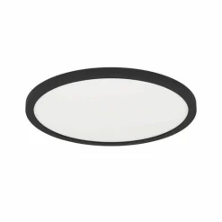 Luminaires Eglo Plafonnier Eglo ROVITO-Z LED Noir, 1 lumière, Changeur de couleurs