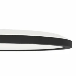 Luminaires Eglo Plafonnier Eglo ROVITO-Z LED Noir, 1 lumière, Changeur de couleurs