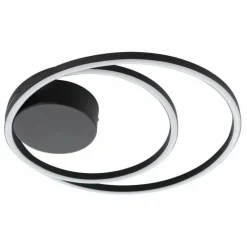 Luminaires Eglo Plafonnier Eglo RUOTALE LED Noir, 1 lumière* Éclairage Led