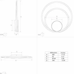 Luminaires Eglo Plafonnier Eglo RUOTALE LED Noir, 1 lumière* Éclairage Led