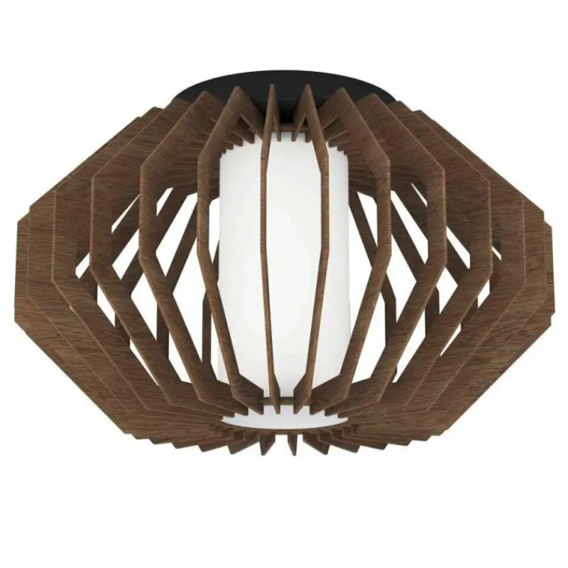 Luminaires Eglo Plafonnier Eglo RUSTICARIA Noir, 1 lumière
