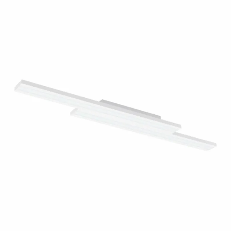 Luminaires Eglo Plafonnier Eglo SALITERAS-Z LED Blanc, 2 lumières, Changeur de couleurs