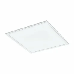Luminaires Eglo Plafonnier EGLO SALOBRENA-A LED Blanc, 1 lumière, Télécommandes* Éclairage Led