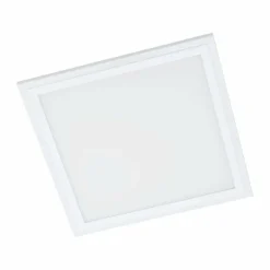 Luminaires Eglo Plafonnier Eglo SALOBRENA-C LED Blanc, 1 lumière, Télécommandes, Changeur de couleurs