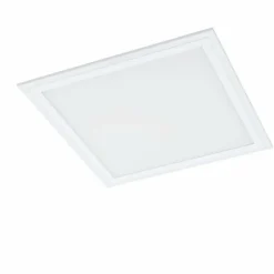 Luminaires Eglo Plafonnier Eglo SALOBRENA-C LED Blanc, 1 lumière, Télécommandes
