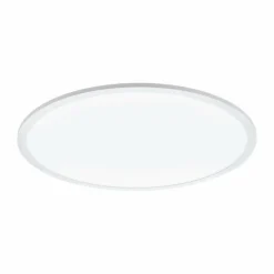 Luminaires Eglo Plafonnier EGLO SARSINA-A LED Blanc, 1 lumière, Télécommandes* Éclairage Led