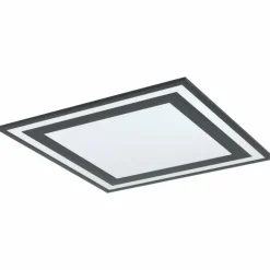 Luminaires Eglo Plafonnier Eglo SAVATARILA LED Noir, 1 lumière* Éclairage Led