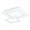 Luminaires Eglo Plafonnier Eglo SAVATARILA LED Blanc, 1 lumière, Changeur de couleurs