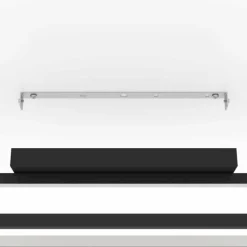 Luminaires Eglo Plafonnier Eglo SIBERIA LED Noir, 1 lumière, Télécommandes* Éclairage Led