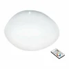 Luminaires Eglo Plafonnier Eglo SILERAS LED Blanc, 1 lumière, Télécommandes* Éclairage Led