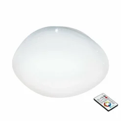 Luminaires Eglo Plafonnier Eglo SILERAS-Z LED Blanc, 3 lumières, Changeur de couleurs