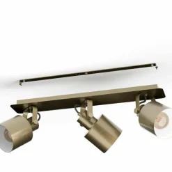 Lampes Dorées-Luminaires Eglo Plafonnier Eglo SOUTHERY Or, 3 lumières