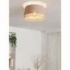 Style Boho-Chic-Luminaires Eglo Plafonnier Eglo TABLEY Noir, 1 lumière
